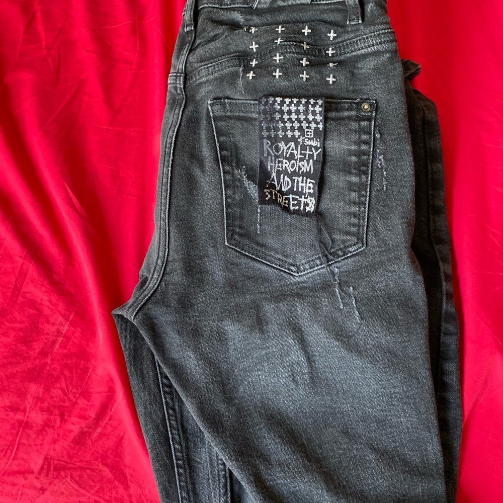 Ksubi Jeans black boneyard